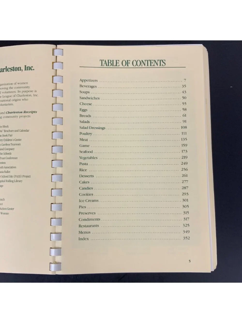 Charleston Receipts Repeats Cookbook By Junior League of Charleston 1992 Spiral